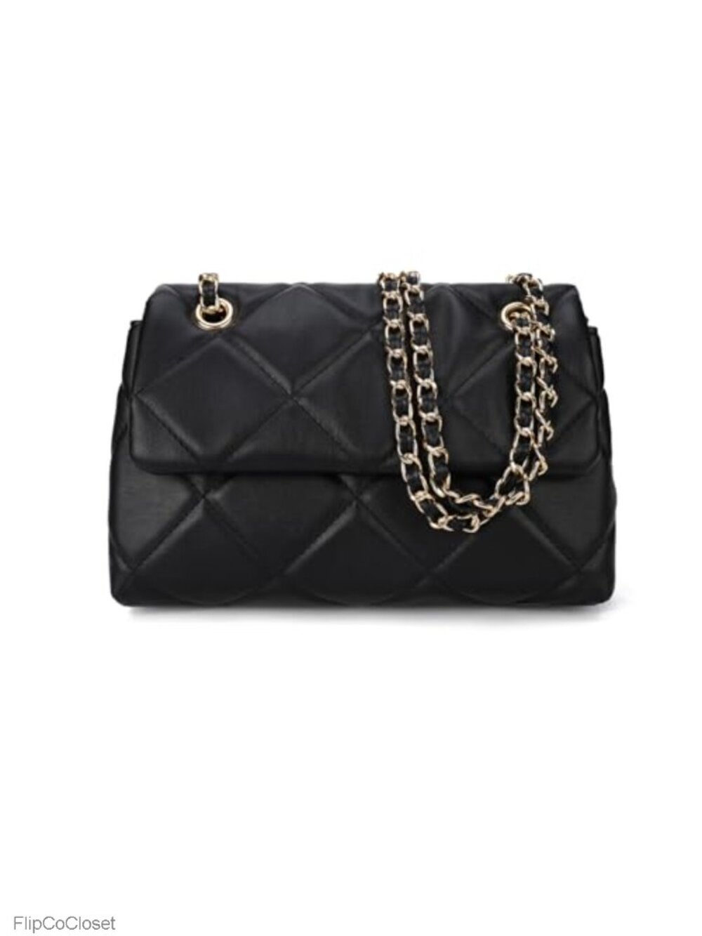 Quilted Crossbody Purse Small Shoulder Bag Faux Leather Diamond Pattern